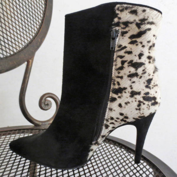 Genuine leather hand-crafted Cuple booties - Picture 5 of 6